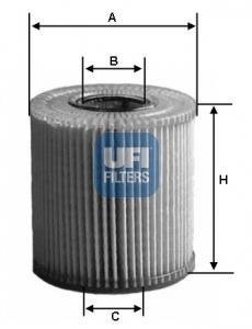 Фільтр оливний (СПЕЦВИКУП) UFI 2509100