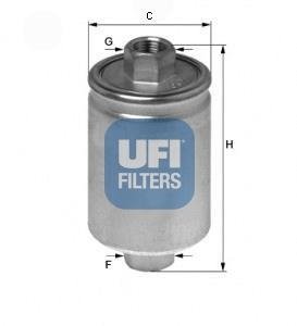 Фильтр топливный + UFI 3175000