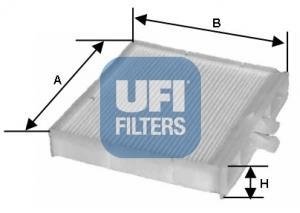 Фiльтр салону (СПЕЦВИКУП) UFI 5310600