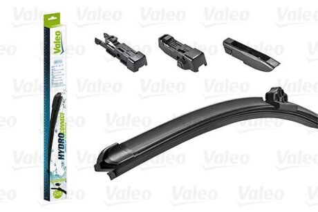 Безкаркасна щітка склоочисника HydroConnect Front 550мм Valeo 578508
