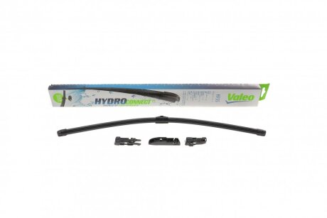 Безкаркасна щітка склоочисника HydroConnect Front 550мм Valeo 578508