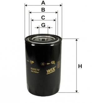 Фільтр оливний WIX FILTERS 92027E (фото 1)