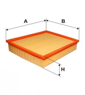 Фільтр повітряний WIX FILTERS WA6220 (фото 1)