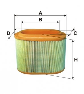 Фільтр повітря WIX FILTERS WA6570