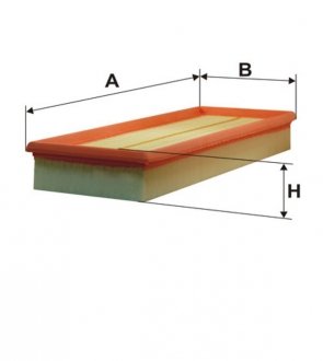Фільтр повітряний WIX FILTERS WA6587 (фото 1)