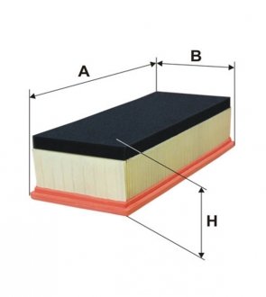 Фільтр повітряний WIX FILTERS WA9597