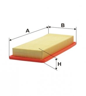 Фільтр повітряний WIX FILTERS WA9618 (фото 1)