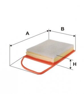Фільтр повітряний WIX FILTERS WA9663