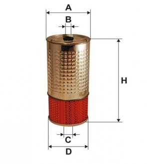 Фільтр оливний WIX FILTERS WL7001