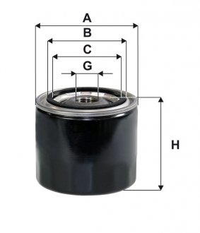 Фільтр оливний WIX FILTERS WL7167