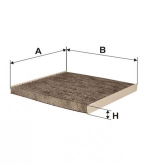 CABIN CARBON FILTER WIX FILTERS WP9137 (фото 1)