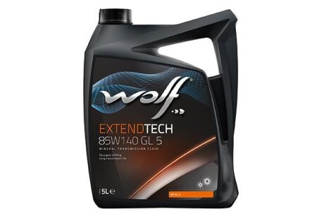 EXTENDTECH 85W140 GL 5 5Lx4 Wolf 8304705