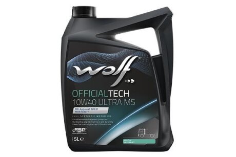 OFFICIALTECH 10W40 ULTRA MS 5Lx4 Wolf 8307317
