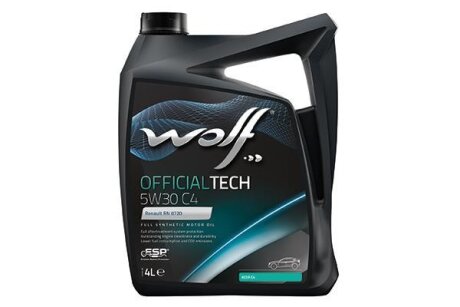 OFFICIALTECH 5W30 C4 4Lx4 Wolf 8308413