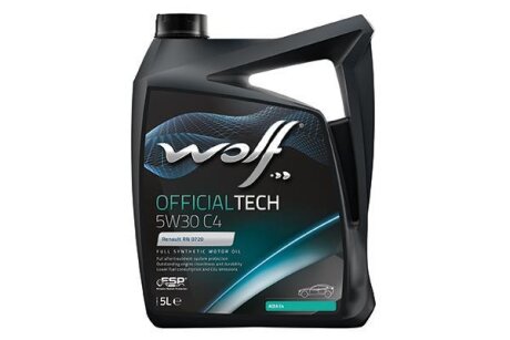 OFFICIALTECH 5W30 C4 5Lx4 Wolf 8308512