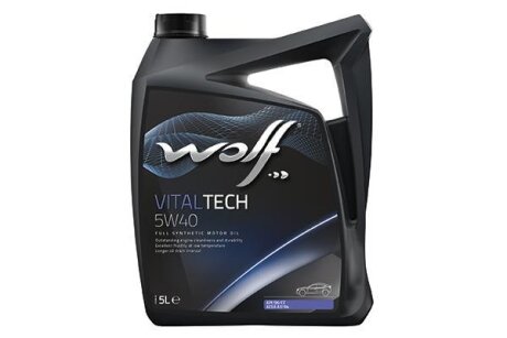 VITALTECH 5W40 5Lx4 Wolf 8311291