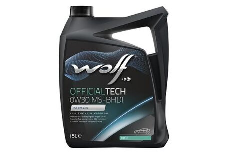 OFFICIALTECH 0W30 MS-BHDI 5Lx4 Wolf 8323591