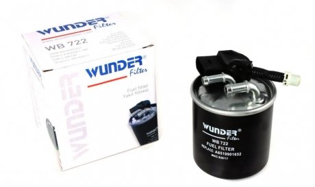 Фільтр паливний WUNDER WUNDER FILTER WB 722