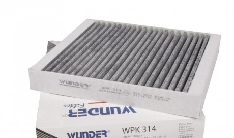 Фільтр салону WUNDER WUNDER FILTER WPK 314