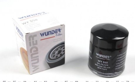 Фільтр масляний WUNDER WUNDER FILTER WY 558