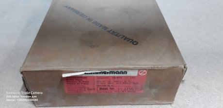 Тормозной диск передний ZIMMERMANN 600115600